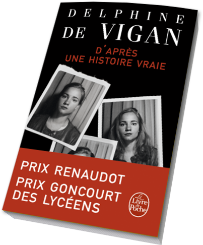 livre D'après une histoire vraie de Delphine De_Vigan